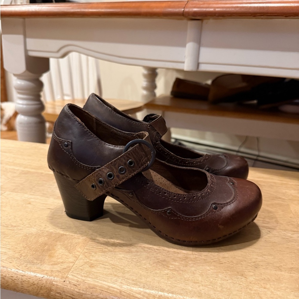 Brown Leather Women's Vintage Shoes